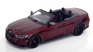 BMW M4 CONVERTIBLE 2024 DARK RED METALLIC / БМВ М4 КАБРИОЛЕТ ТЕМНО-КРАСНЫЙ