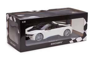 BMW I8 ROADSTER I15 2017 METALLIC WHITE — фото 12