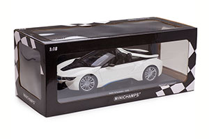 BMW I8 ROADSTER I15 2017 METALLIC WHITE — фото 11