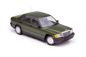 MERCEDES W201-190E 1982 GREEN METALLIC — фото 7