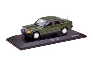 MERCEDES W201-190E 1982 GREEN METALLIC — фото 11