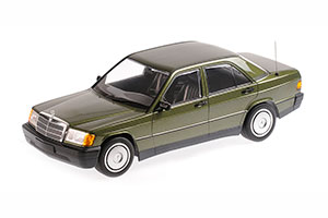 MERCEDES W201-190E 1982 GREEN METALLIC 