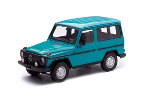 MERCEDES W460 G-MODEL SWB 1980 TURQUOISE LIMITED EDITION 504 PCS
