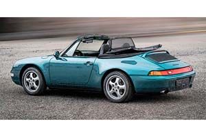 PORSCHE 911 (993) CONVERTIBLE YEAR 1994 GREEN METALLIC / ПОРШЕ 911 993 КАБРИОЛЕТ ЗЕЛЕНЫЙ МЕТАЛЛИК