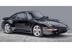 PORSCHE 911 (993) TURBO YEAR 1995 BLACK / ПОРШЕ 911 993 ТУРБО ЧЕРНЫЙ