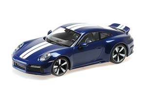 PORSCHE 911 (992) SPORT CLASSIC 2022 BLUE METALLIC — фото 5