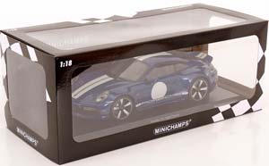 PORSCHE 911 (992) SPORT CLASSIC 2022 BLUE METALLIC/WHITE — фото 6