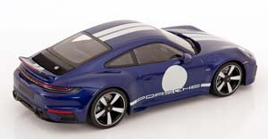 PORSCHE 911 (992) SPORT CLASSIC 2022 BLUE METALLIC/WHITE — фото 2