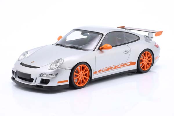 PORSCHE 911 (997) GT3 RS 2007 SILVER ORANGE