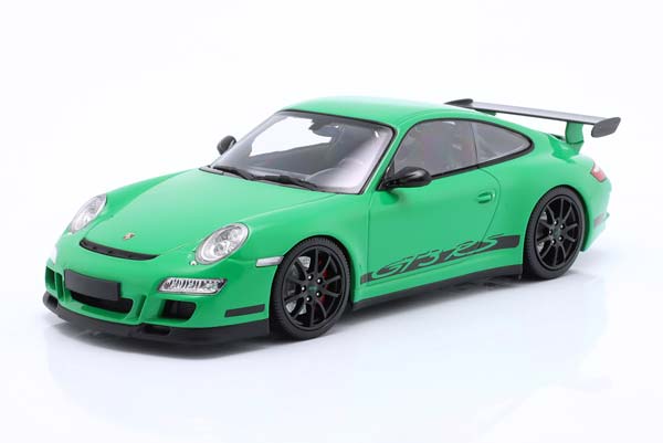 PORSCHE 911 (997) GT3 RS 2007 GREEN/BLACK / ПОРШЕ ГТ3 ЗЕЛЕНЫЙ