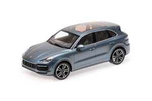 PORSCHE CAYENNE TURBO S 2017 BLUE — фото 3