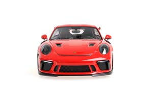 PORSCHE 911 GT3RS (991.2) 2019 RED W/ GOLDEN WHEELS — фото 4