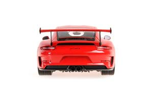 PORSCHE 911 GT3RS (991.2) 2019 RED W/ GOLDEN WHEELS — фото 5