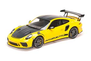 PORSCHE 911 GT3RS (991.2) 2019 YELLOW W/ WEISSACH PACKAGE W/ PLATINUM MAGNESIUM WHEELS — фото 7