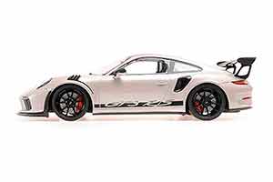 PORSCHE 911 GT3RS (991.2) 2019 СЕРЕБРИСТЫЙ WEISSACH PACKAGE С ЧЕРЫНМИ КОЛЕСАМИ — фото 3