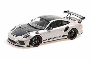 PORSCHE 911 GT3RS (991.2) 2019 СЕРЕБРИСТЫЙ WEISSACH PACKAGE С ЧЕРЫНМИ КОЛЕСАМИ — фото 4