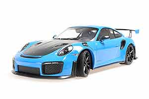 PORSCHE 911 (991.2) GT2RS 2018 СИНИЙ С ЧЕРНЫМИ КОЛЕСАМИ — фото 5