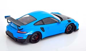 PORSCHE 911 (991.2) GT2RS 2018 СИНИЙ С ЧЕРНЫМИ КОЛЕСАМИ — фото 2