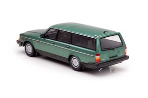 VOLVO 240 GL BREAK 1986 METALLIC GREEN — фото 3