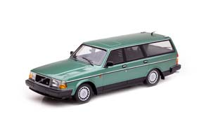 VOLVO 240 GL BREAK 1986 METALLIC GREEN — фото 13