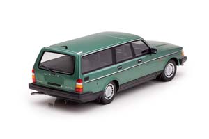 VOLVO 240 GL BREAK 1986 METALLIC GREEN — фото 4
