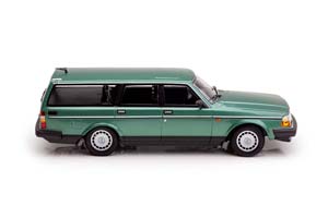 VOLVO 240 GL BREAK 1986 METALLIC GREEN — фото 5