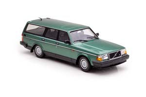 VOLVO 240 GL BREAK 1986 METALLIC GREEN — фото 6