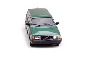 VOLVO 240 GL BREAK 1986 METALLIC GREEN — фото 8