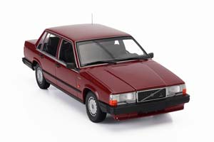VOLVO 740 GL 1986 DARK RED