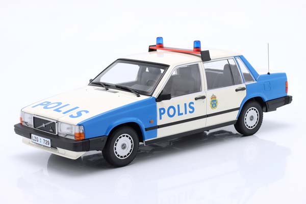 VOLVO 740 GL POLIS SWEDEN 1986