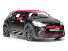 CITROEN DS3 RACING S.LOEB 2012 MATT BLACK WITH RED ROOF — фото 3