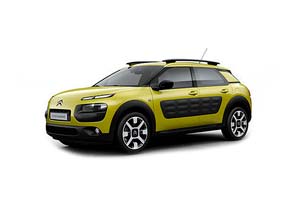 CITROËN C4 CACTUS КРОССОВЕР 2014 ЖЕЛТЫЙ/ЧЕРНЫЙ