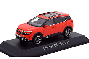 CITROEN C5 AIRCROSS (CROSSOVER) 2018 VOLCANO RED & SILVER DECO