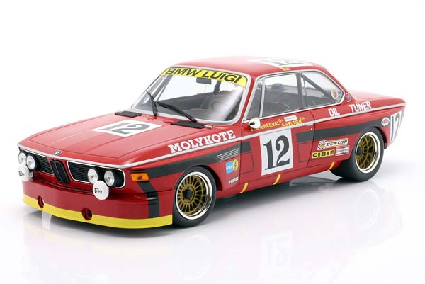 BMW 3.0 CSL #12 WINNER 24H SPA 1974 LUIGI RACING / БМВ 3 КСЛ ПОБЕДИТЕЛЬ 24 ЧАСА СПА ЛУИГИ