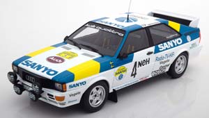 AUDI QUATTRO WINNER RALLY SWEDEN 1982