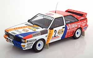 AUDI QUATTRO A2 WINNER HUNSRUECK RALLY 1984