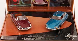CITROEN DS DOPPELSET 50TH ANNIVERSARY RED METALLIC/BLUE METALLIC — фото 2