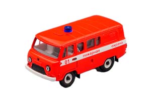 УАЗ 39099 ПОЖАРНАЯ ЧАСТЬ, КРАСНЫЙ