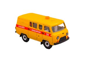 УАЗ 39099 АВАРИЙНАЯ СЛУЖБА, ЖЕЛТЫЙ