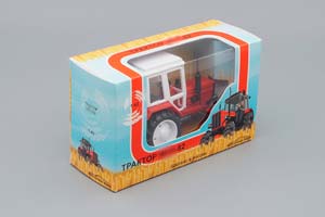 TRACTOR MTZ-82 (USSR RUSSIA) WHITE/RED | ТРАКТОР МТЗ-82 БЕЛЫЙ/КРАСНЫЙ (ПЛАСТИК) — фото 4