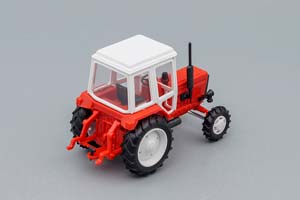 TRACTOR MTZ-82 (USSR RUSSIA) WHITE/RED | ТРАКТОР МТЗ-82 БЕЛЫЙ/КРАСНЫЙ (ПЛАСТИК) — фото 2