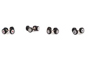 WHEELS НАБОР WHEEL & TIRE PACKS SERIES 7 4 КОМПЛЕКТА КОЛЕС CADILLAC (ДЛИНА МОДЕЛИ 6-10 СМ)