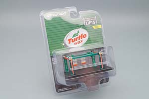 GARAGE АВТОМАСТЕРСКАЯ - АВТОМОБИЛЬНЫЙ ПОДЪЕМНИК "TURTLE WAX" (ДЛИНА МОДЕЛИ 6-10 СМ) — фото 1