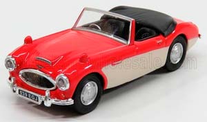 AUSTIN HEALEY 3000 MKIII SPIDER OPEN 1964, RED CREAM