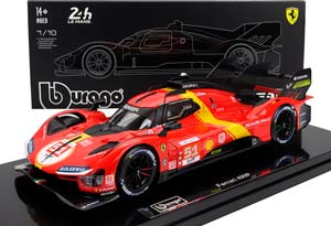 FERRARI 499P 3.0L TURBO V6 TEAM FERRARI AF CORSE №51 WINNER 24H LE MANS 2023