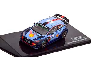 HYUNDAI I20 WRC COUPE WINNER RALLY TOUR DE CORSE 2017