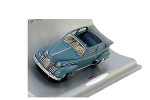 OPEL OLYMPIA CONVERTIBLE 1951-1952 GREY-BLUE