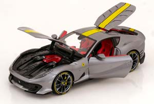 FERRARI 812 COMPETIZIONE 2021 GREY METALLIC SILVER — фото 3