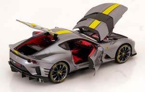 FERRARI 812 COMPETIZIONE 2021 GREY METALLIC SILVER — фото 4