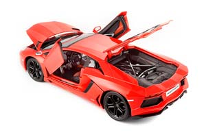 LAMBORGHINI AVENTADOR LP700-4 ORANGE / ЛАМБОРГИНИ АВЕНТАДОР ЛП700 ОРАНЖЕВЫЙ — фото 2